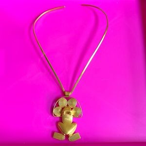 Frog Pendant Necklace
